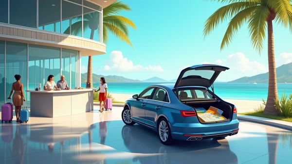 Réservez votre voiture à l'aéroport de Guadeloupe pour explorer l'île