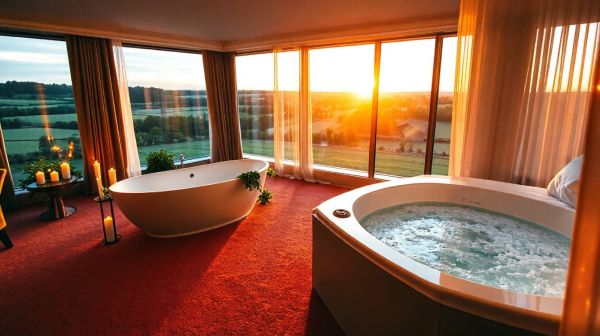 Top 5 hôtels en Belgique avec jacuzzi dans votre chambre
